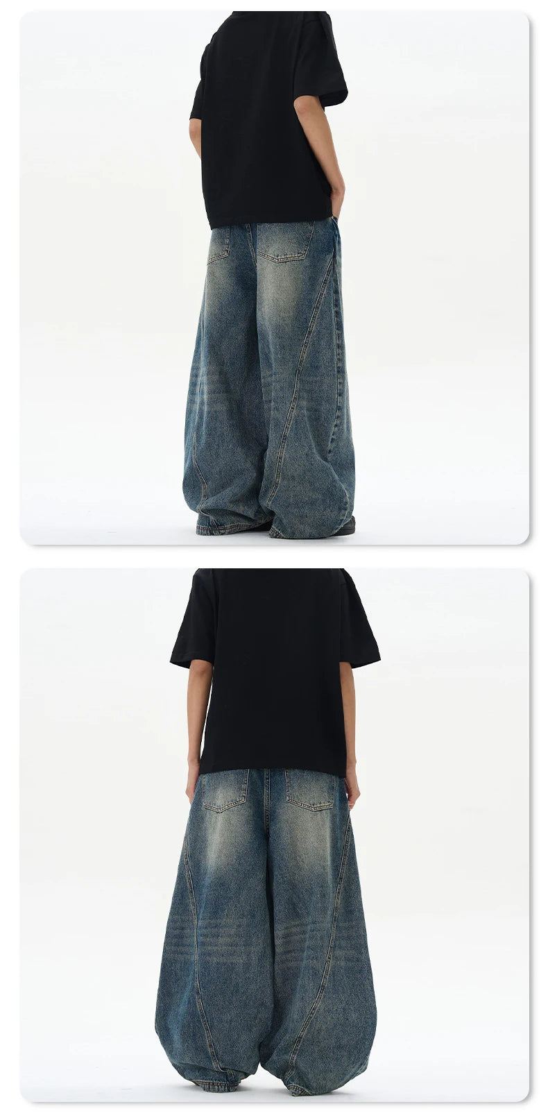 Streetwear Loose Fit Denim