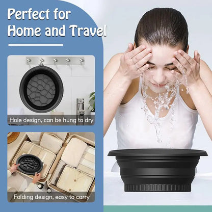 Foldable Ice Bath Facial Bowl - Cooling Beauty Tool