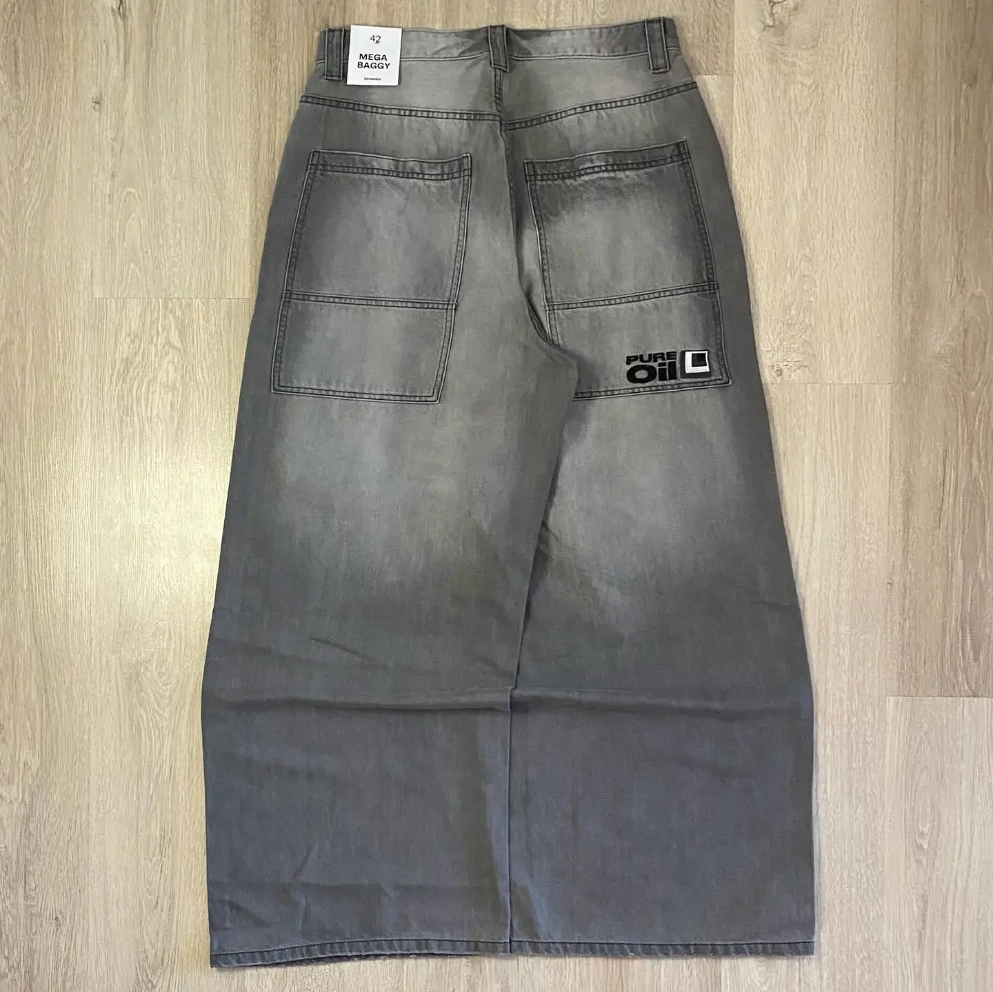 Y2K Loose Fit Denim Jeans – Casual Streetwear Style
