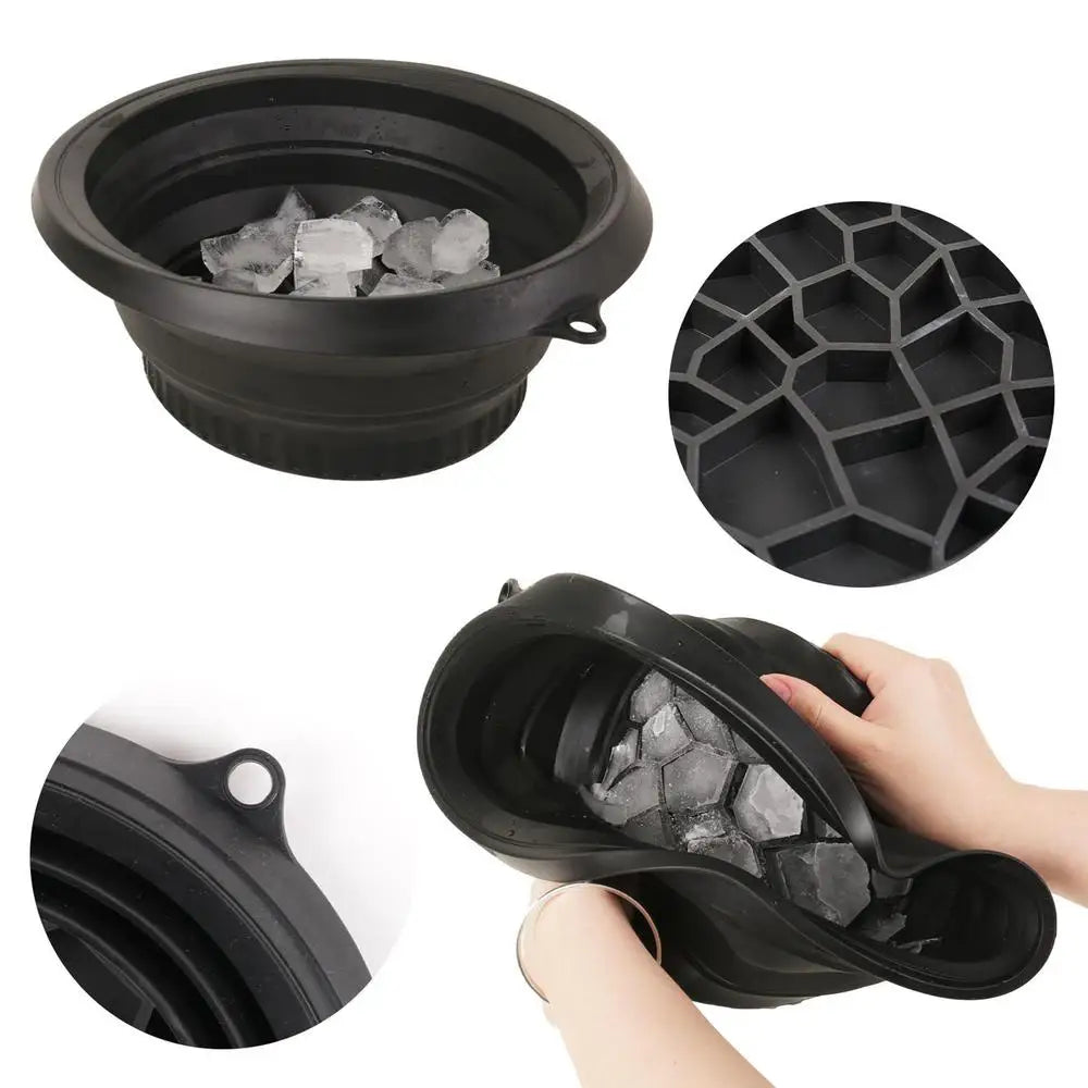 Foldable Ice Bath Facial Bowl - Cooling Beauty Tool